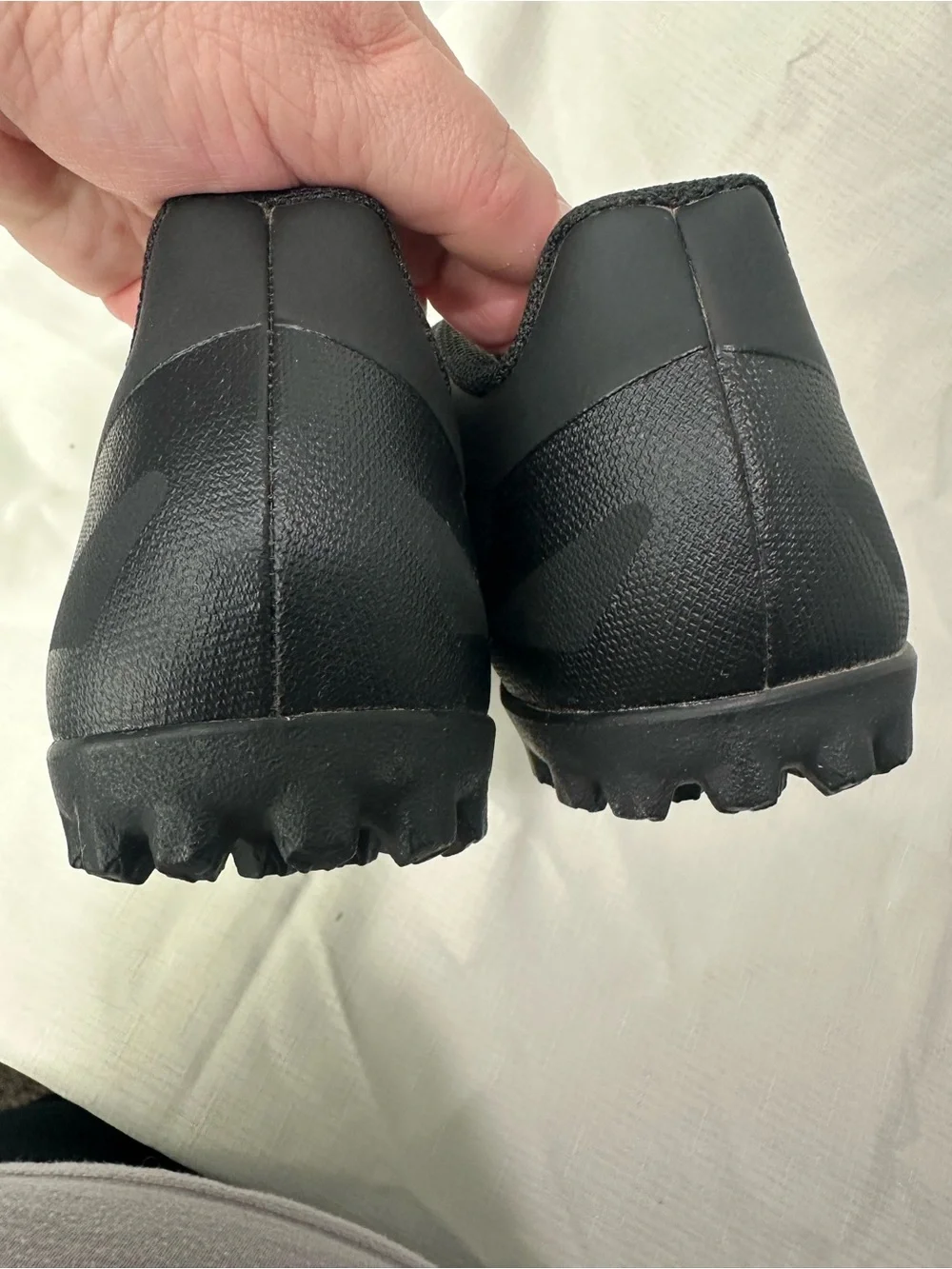 Adidas Men’s Crazy Fast Black Cleats 10.5